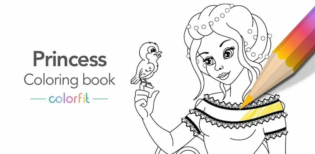 Download Princess Coloring Book MOD APK (Premium Unlocked) Latest Version
