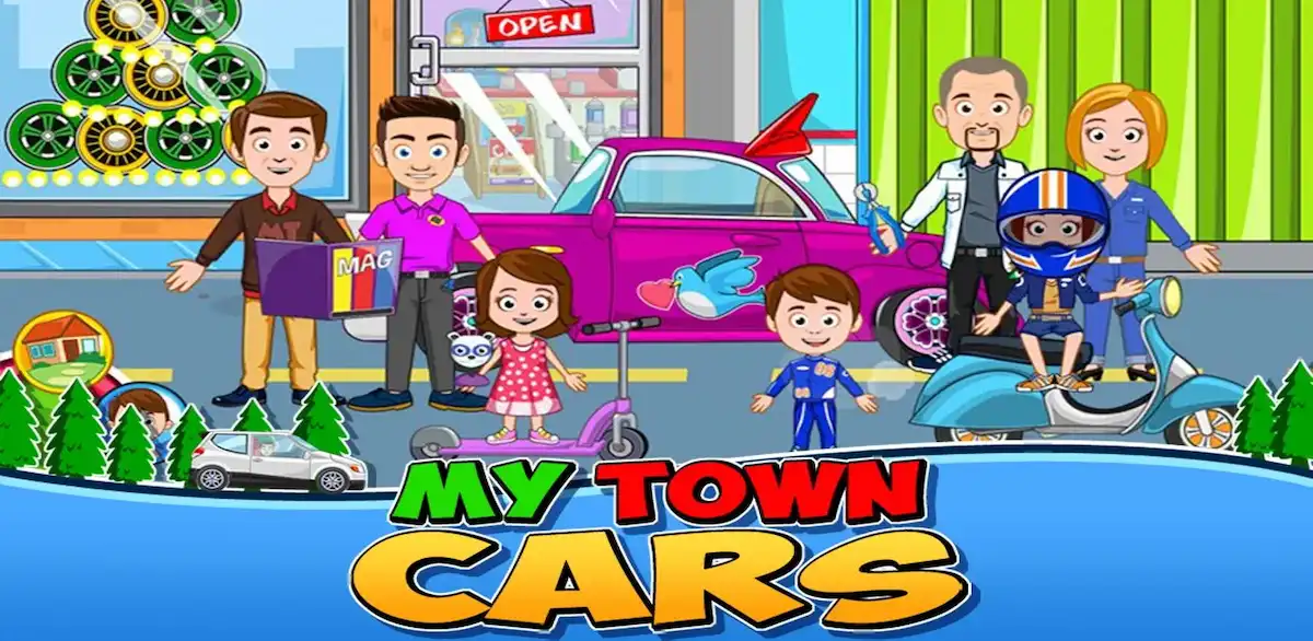 My Town _ Car wash fix & drive