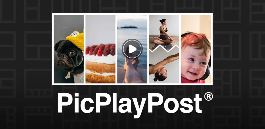 PicPlayPost, слайд-шоу коллажей 1