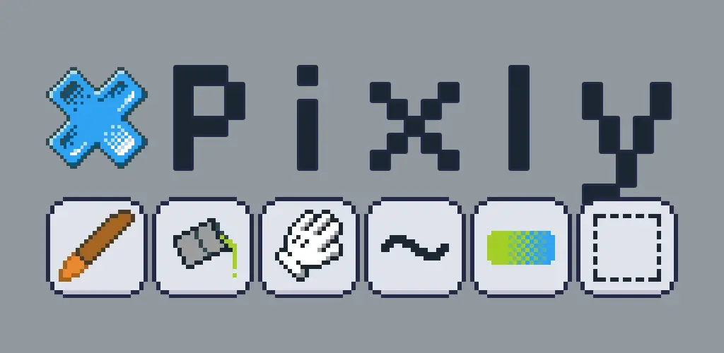 Trình chỉnh sửa nghệ thuật pixel Pixly 1