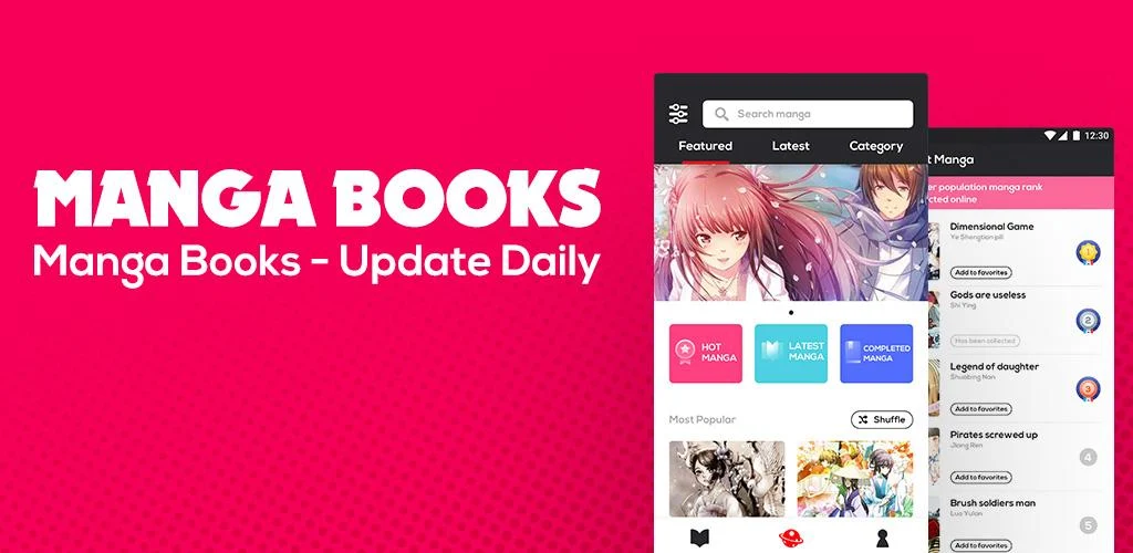 Manga Books Mod