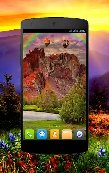 Red Mountain Pro Live Wallpaper APK (Paid)