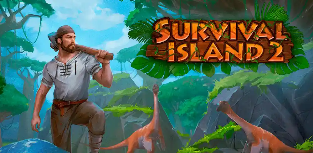 остров выживания 2 динозавры 1