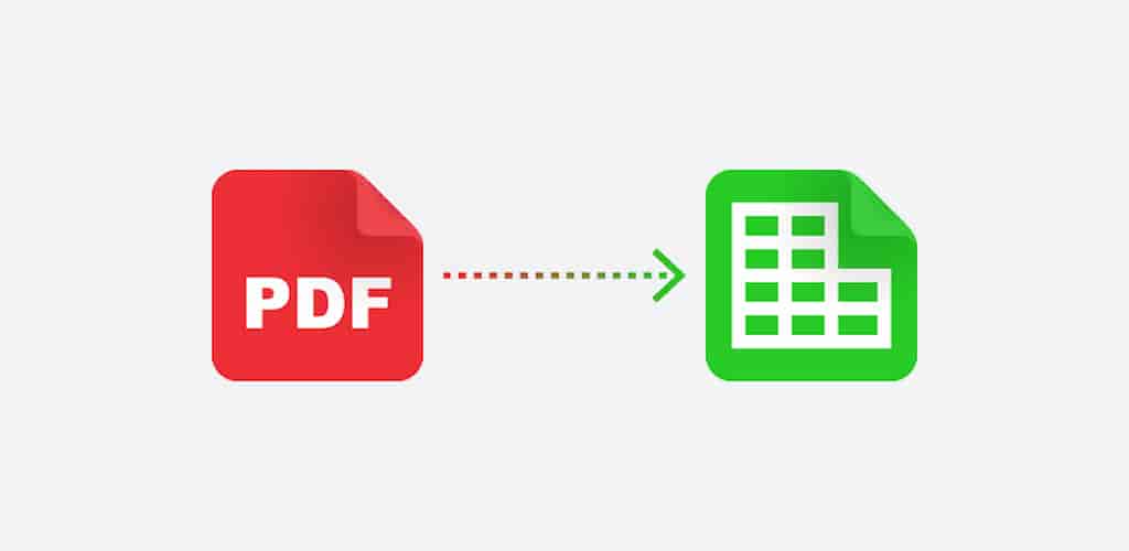 PDF to Excel PDF File Conver