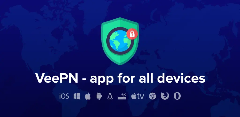 VeePN - VPN bảo mật và chống virus Mod-1