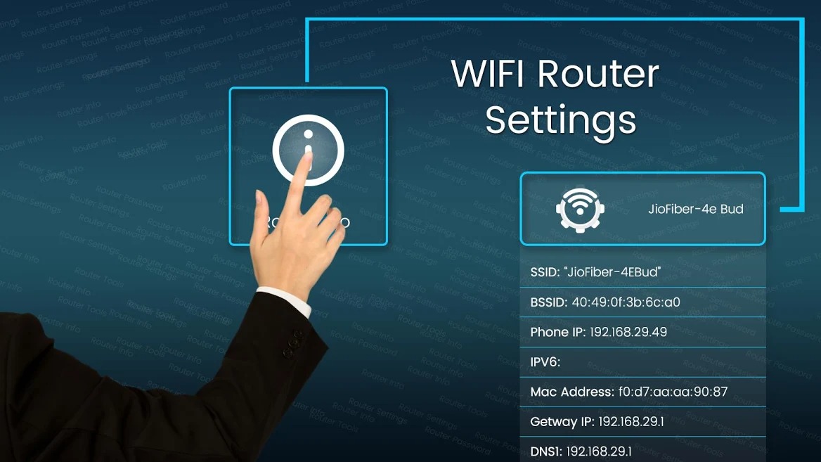 Impostazione amministratore router - Utilità di rete