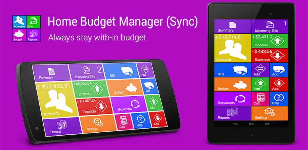 Home Budget Manager With Sync