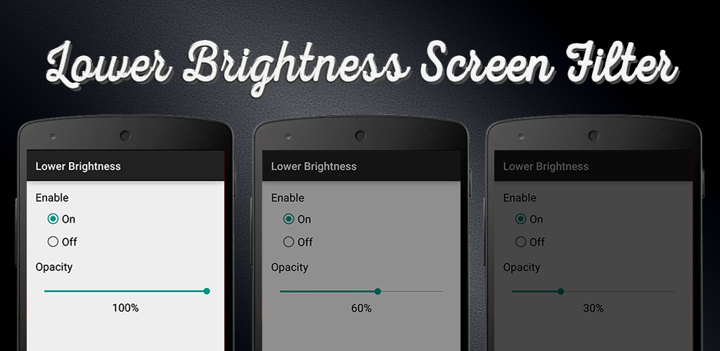 Lower Brightness Screen Filter Mod Apk