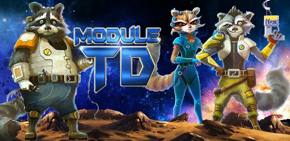 I-Sci-Fi Tower Defense Module TD MOD APK (Umbhoshongo Ongenamkhawulo)