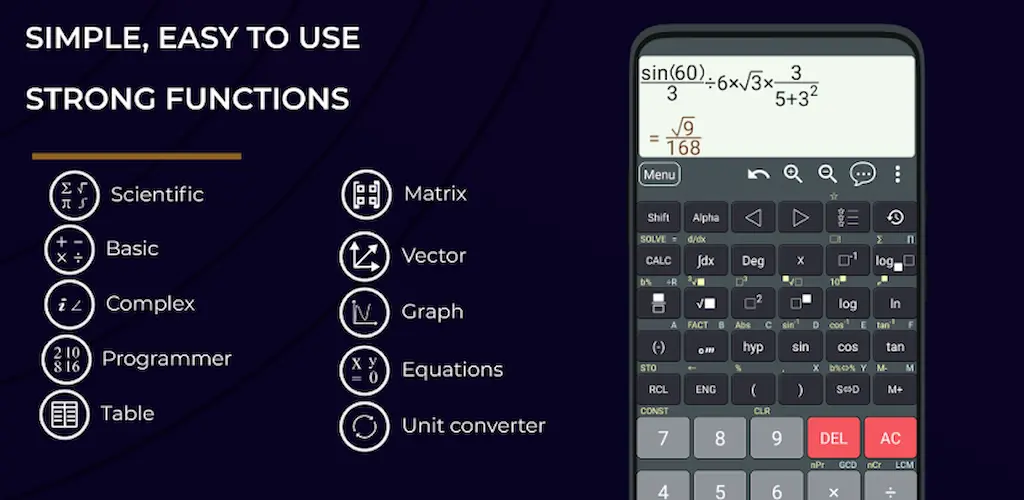 HiEdu Scientific Calculator