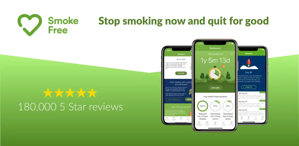 Smoke Free - quit smoking now Mod-1