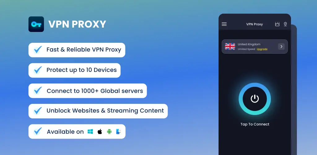 VPN Proxy Süper Güvenli Sunucu 1