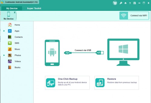 Asisten Android Coolmuster