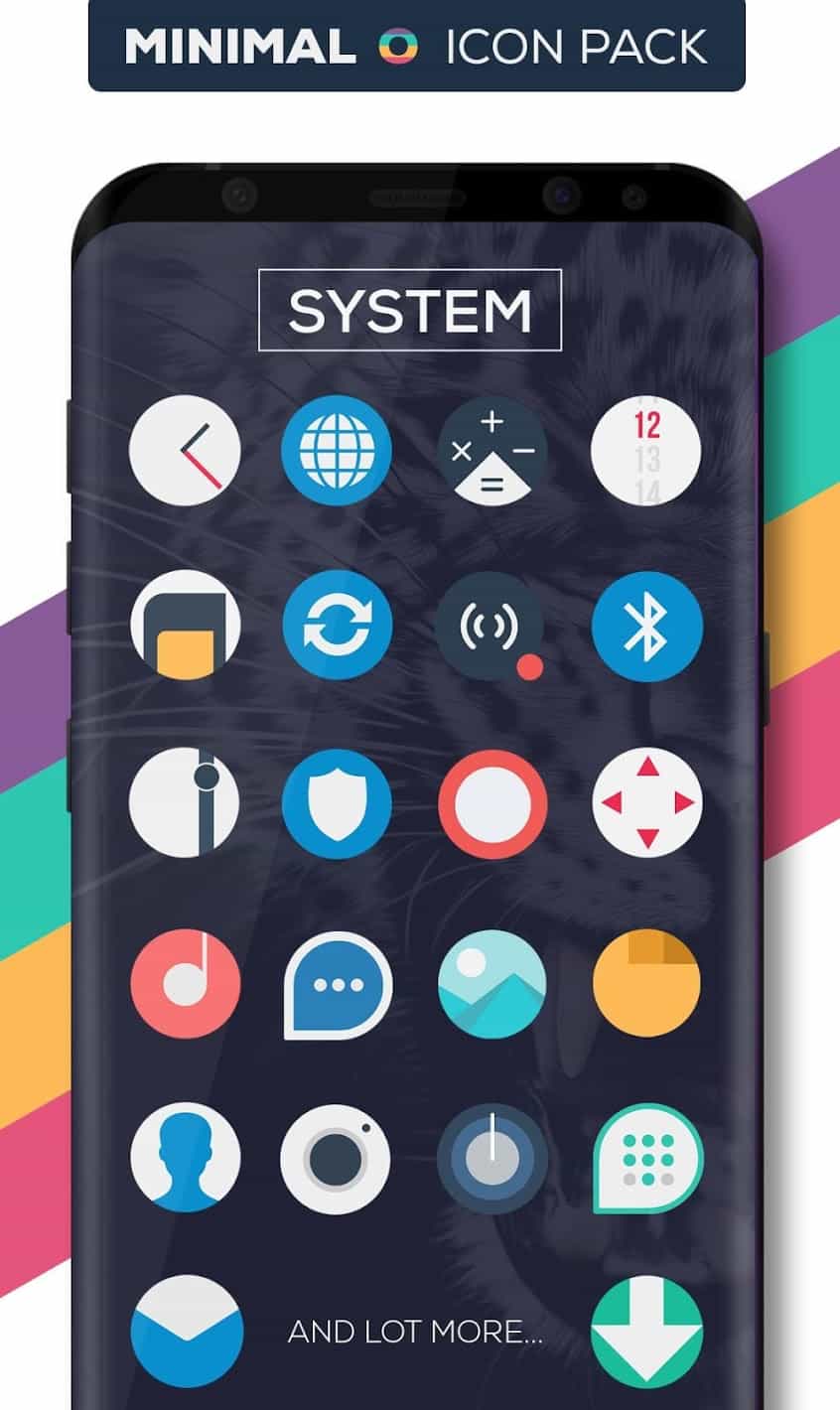 Minimal O Icon Pack gepatchte APK