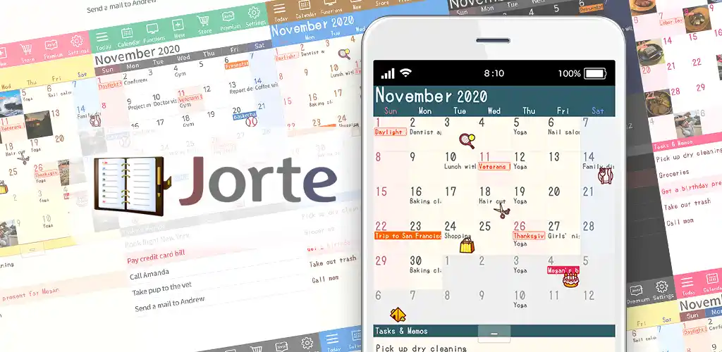 Jorte Calendar & Organizer Mod-1