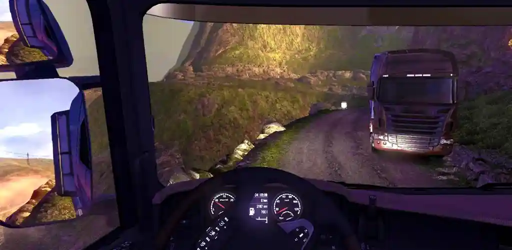 Euro Truck Simulator حمل و نقل آفرود بار 1