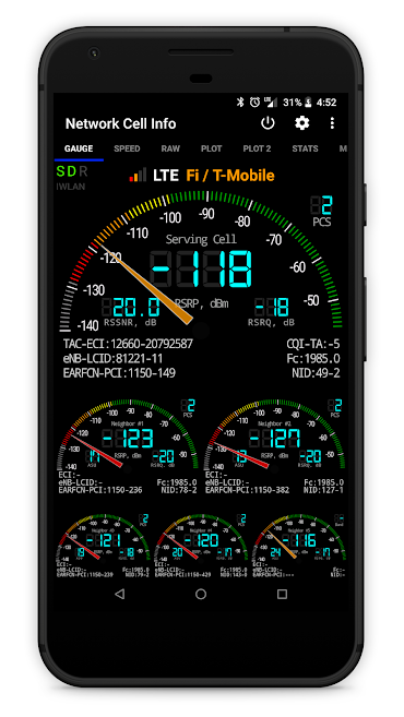 Cell info. Индикатор сигнала для андроид. Net info app.