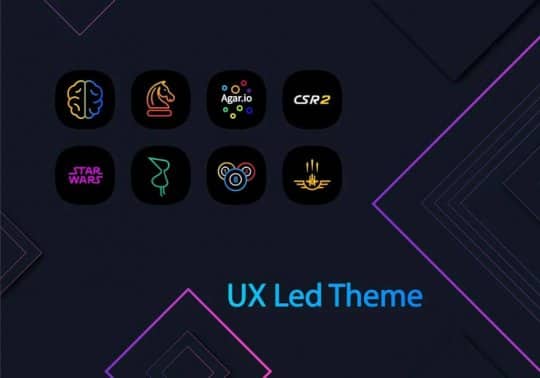 UX Led Icon Pack