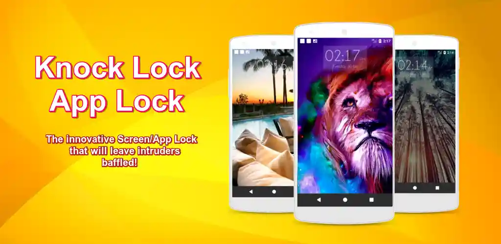 Knock lock isikrini Applock 1