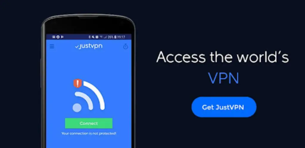 VPN وكيل عالي السرعة justvpn 1