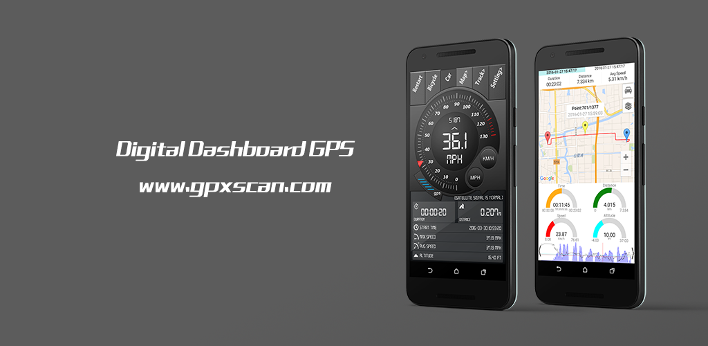 Digital Dashboard GPS Mod
