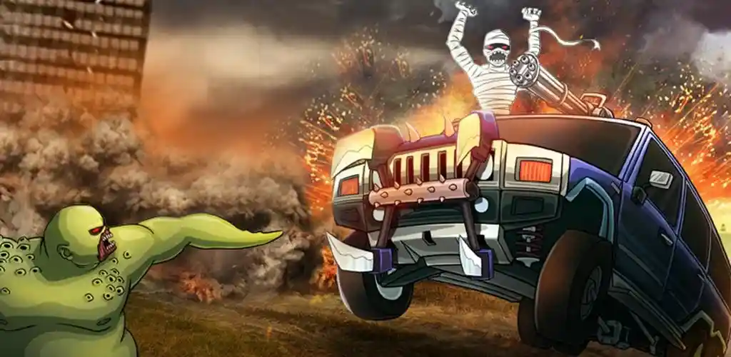 Monster Car Hill Racer Мод Apk 1