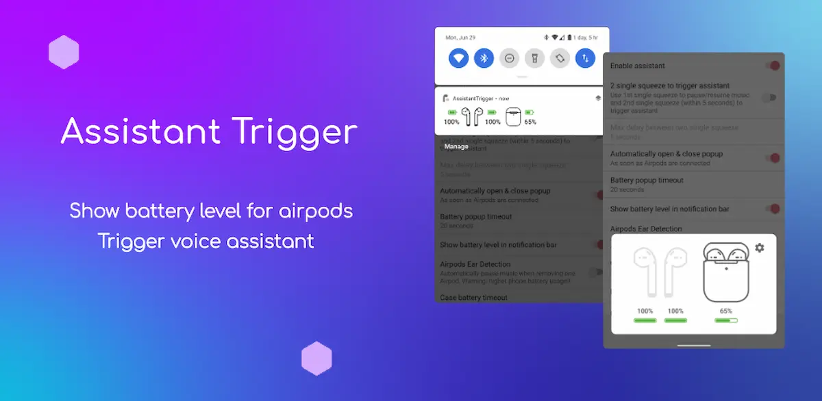 Assistant Trigger for AirPods Mod APK