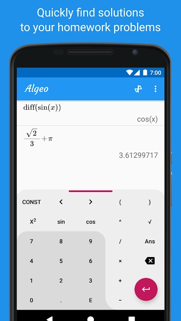 Graphing Calculator - Algeo Pro