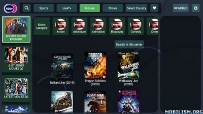 HDTV MOD APK + YallaReceiver (все устройства, без рекламы) 1