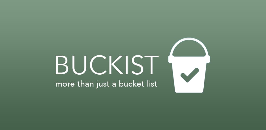 Buckist - La mejor aplicación de Bucket List