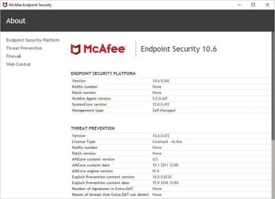McAfee Endpoint Security 10.7.0.824.9 Free Download 1