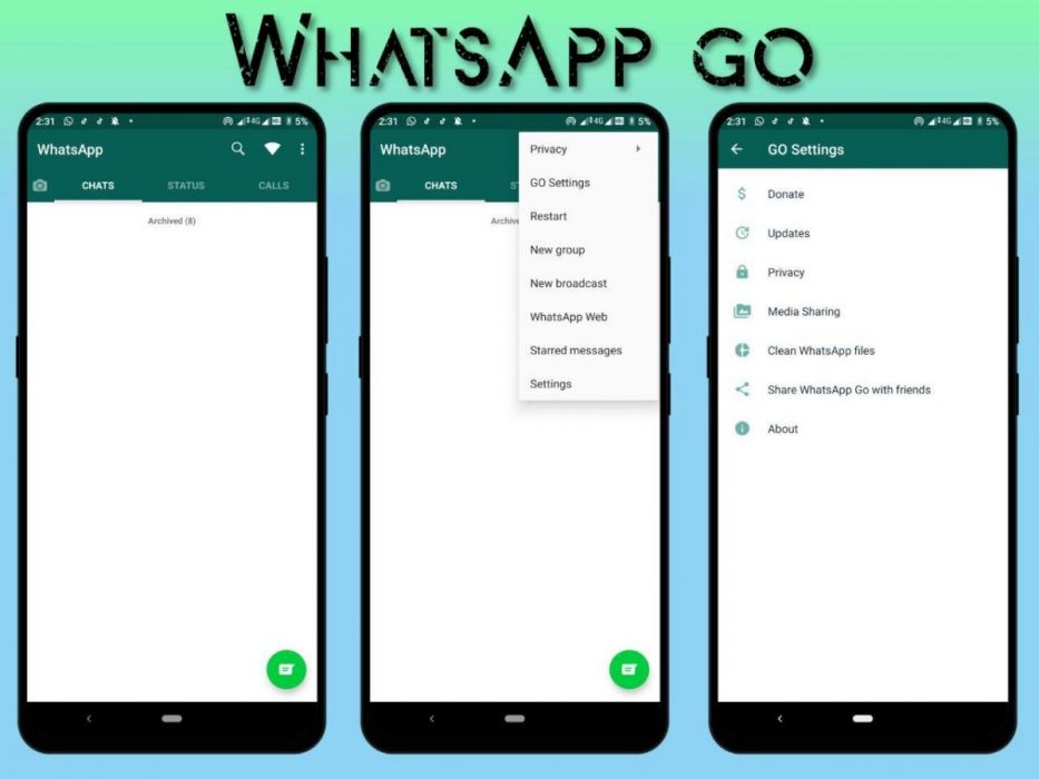 WhatsApp GO APK (آخرین نسخه) 1