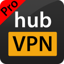 Hub VPN Pro, schnelles, sicheres VPN ohne Werbung