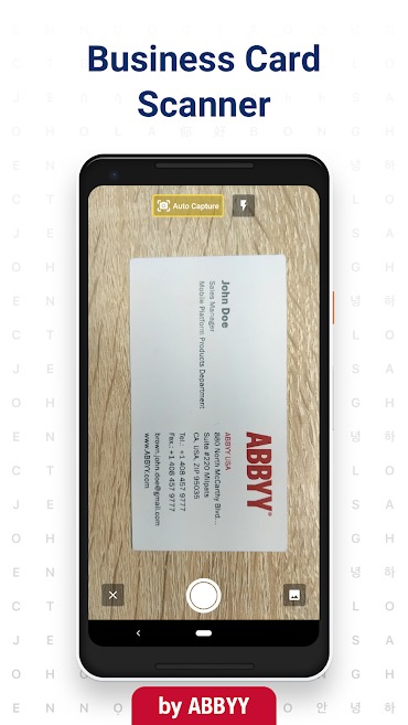 Leitor de cartão de visita ABBYY Premium Apk