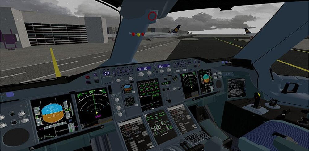 Advanced na Mod ng Flight Simulator