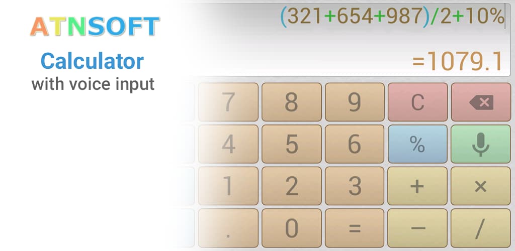 Multi-Screen Voice Calculator Mod