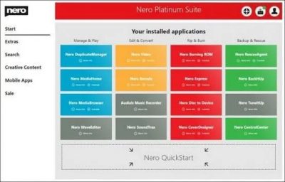 Nero Platinum 2021 Suite gratis download + inhoudspakket 1