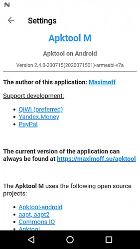 Apktool M Screenshot