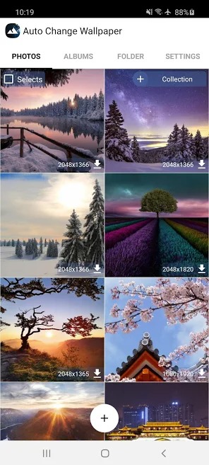 Auto Change Wallpaper V3.3 MOD APK Varies With Devices | APKMB.Com