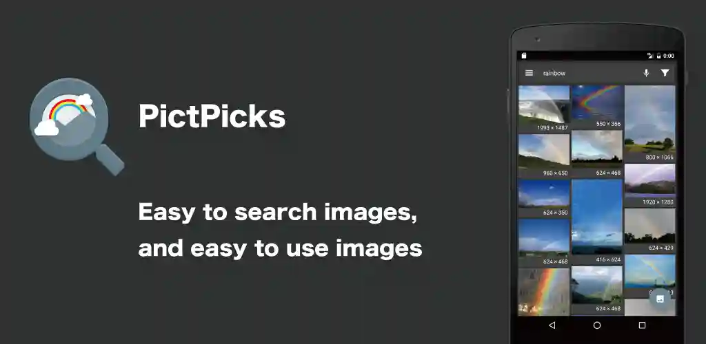 Pesquisa de imagens - Mod PictPicks