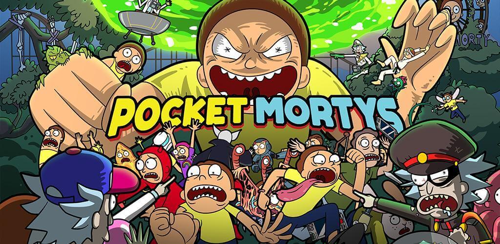 Rick e Morty Pocket Mortys Mod'