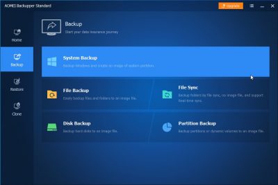AOMEI Backupper 6.4.0 Téléchargement gratuit de toutes les éditions 1