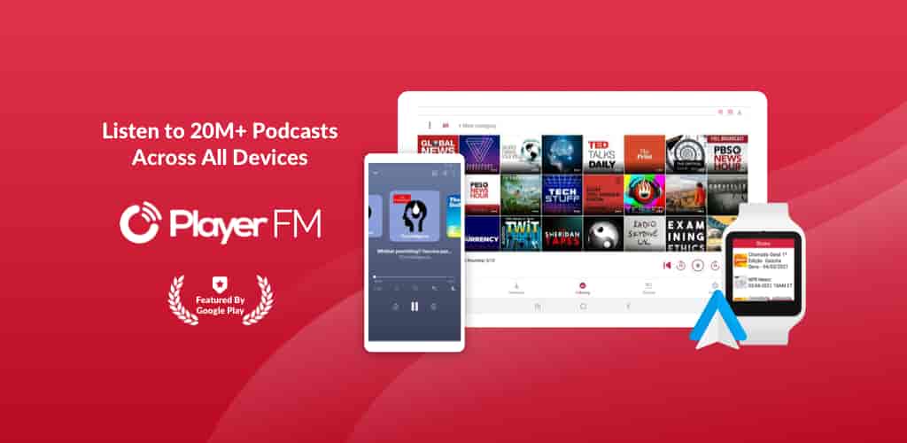 Lettore di app Podcast offline FM