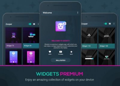 I-Ghosty Zooper - Widgets Premium Apk [Ikhokhelwe] 1