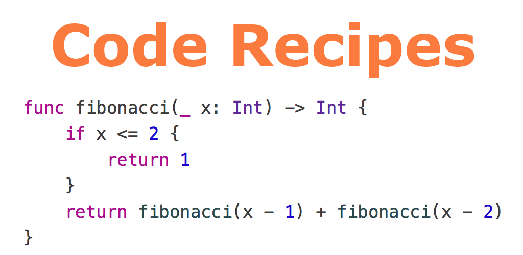 Code Recipe Mod