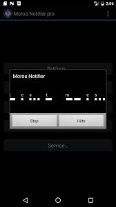 Morse Notifier Pro v3.0.3 (betaald) APK [nieuwste] 2
