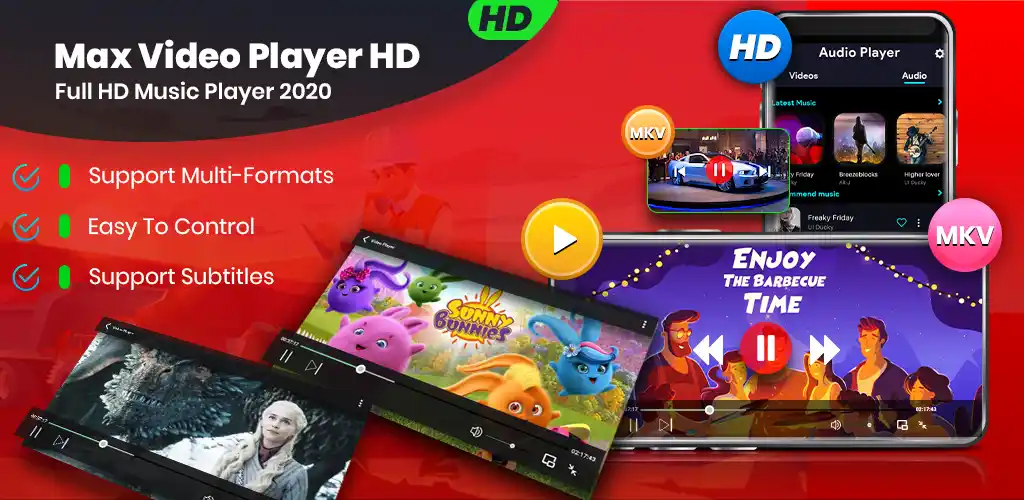 Max Video player na HD Mod