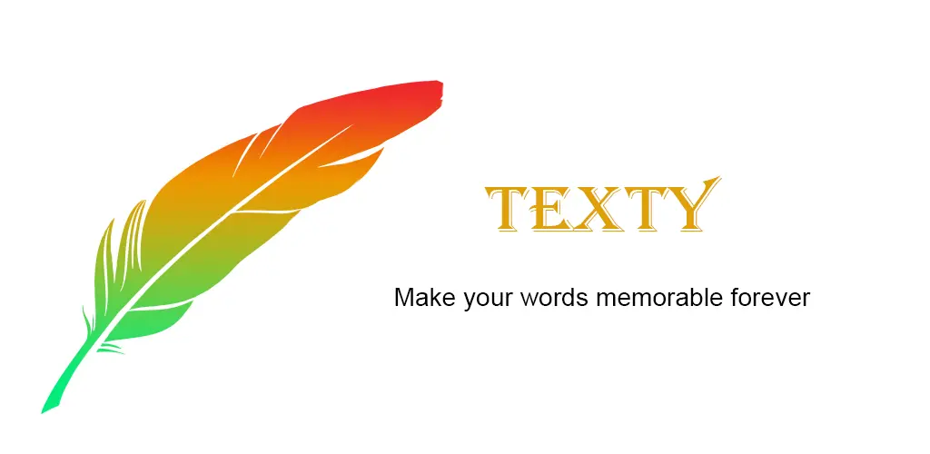 Texty Text to Image Converter Uygulaması Mod 1