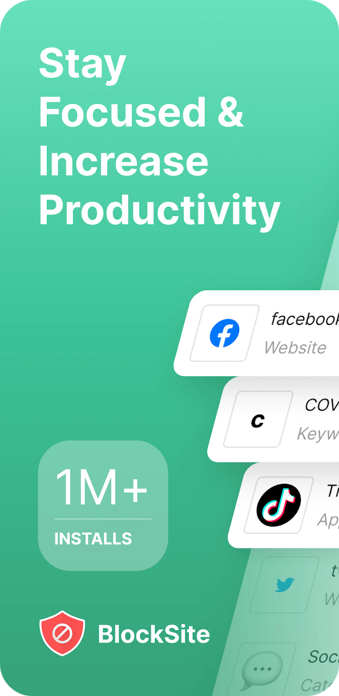 BlockSite Premium MOD APK - Block Distracting Apps & Sites