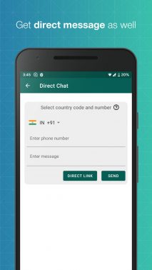 Whats Web for WhatsApp direct chat